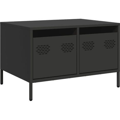 Maison Exclusive - TV-Schrank Schwarz 68x50x43,5 cm Kaltgewalzter