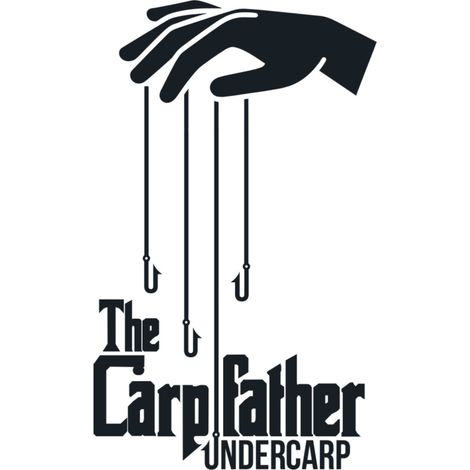 Pegatina El Padre Carpa (1/3)