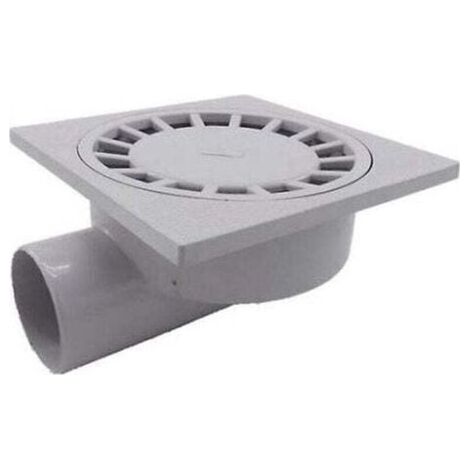 Par 200mm X 200mm Sortie 75mm Siphon de Sol Salle de Bains Salle Humide Douche Plastique Pvc1pcs blanc (1/5)