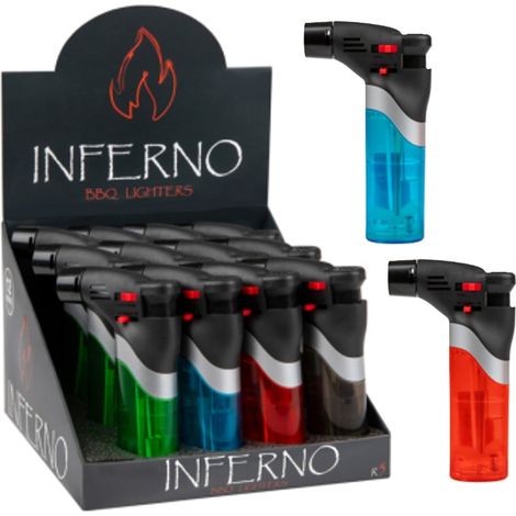 Encendedor de gas para velas INFERNO, quemador incandescente, 12 cm R5 (1/2)