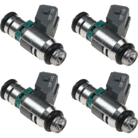 Injecteurs de carburant pour Renault Thalia Megane Scenic Laguna – Lot de 4 pièces – Matériaux plastique et métal – Débit optimal (1/4)