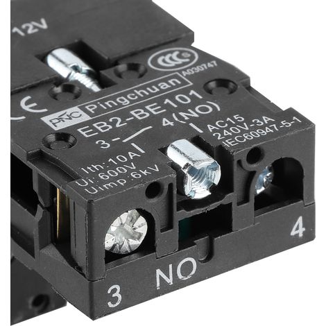 Interrupteur de modification de voiture avec éclairage LED 12V, interrupteur de démarrage à un bouton (1/4)