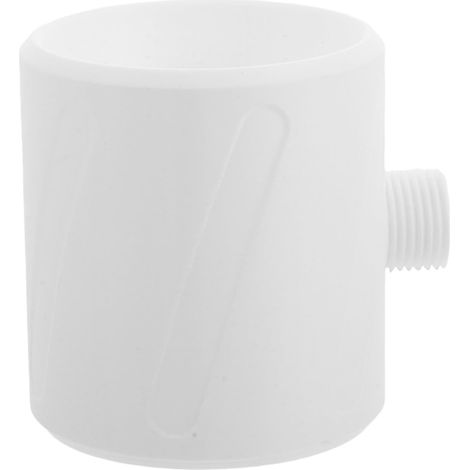 Pommeau de douche haute pression, buses anti-obstruction, pommeau de douche blanc à haut débit, jet concentré pour hommes (1/5)