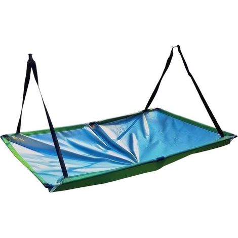 Collecteur d'Eau de Pluie 100x50cm en Plastique Vert pour Jardin Collecteur d'Eau de Pluie pour robuste 100x50cm, pour efficace pour Irrigation Jardin et Usage Domestique (1/5)