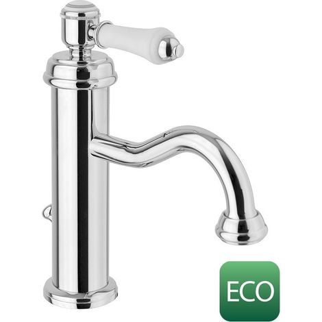 VIENNA Mitigeur de lavabo avec vidage, cartouche ECO, chromé (1/5)