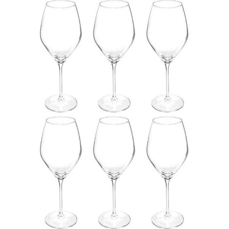 Lot de 6 Verres à Eau "Silvia" 47cl Transparent
