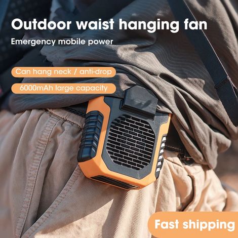 Ventilateur de taille portable qui rafraîchit les sports de plein air (1/5)