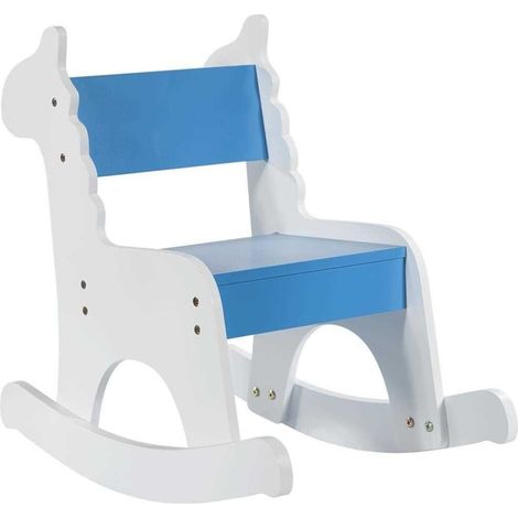 Mecedora infantil de madera lacada
