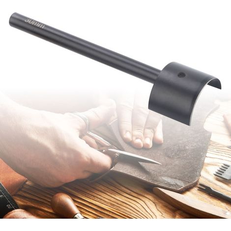 Halbkreisstanze für Leder, Halbkreis-Schneidwerkzeug, Halbkreisstanze für Lederarbeiten (30 mm Durchmesser) (1/5)