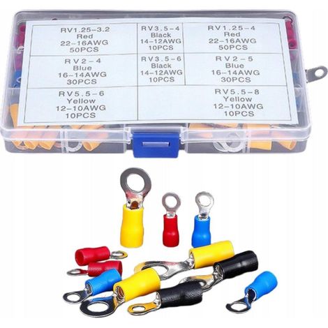 Kit conectores neumáticos deltaco rojo 1 25 a 5 5 mm² (1/3)