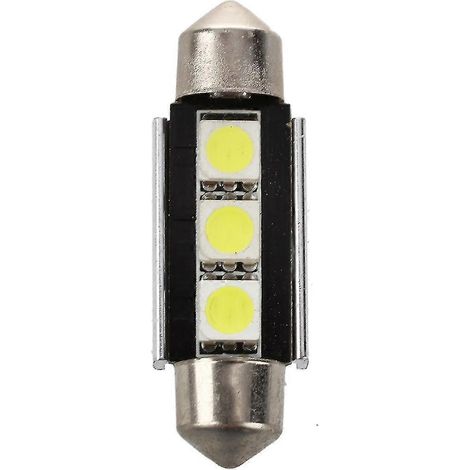 ampoules LED SMD Festoon 39 mm Canbus C5W 12 V 3 pouces pour éclairage de plaque d'immatriculation et de lecture - Pour Série 3 et Série 5 (1/4)
