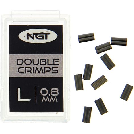 Connettori a crimpare NGT da 0,08 mm - 10 pezzi.