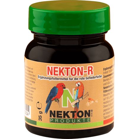 Nekton R - Complément alimentaire pour oiseaux à plumage rouge - 35 g