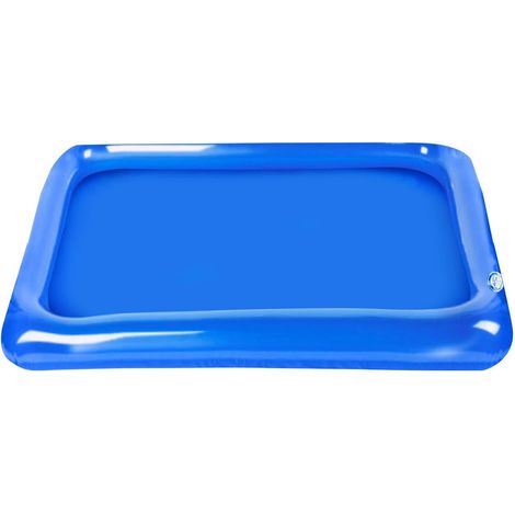 Pediluvio per Piscina - Pediluvio Gonfiabile per Piscina 60x45 cm, Vassoio per Pediluvio Pieghevole Portatile, Vassoio Spa in PVC da 120 g per Adolescenti Adulti Proprietari di case Viaggiatori Campeg (1/5)
