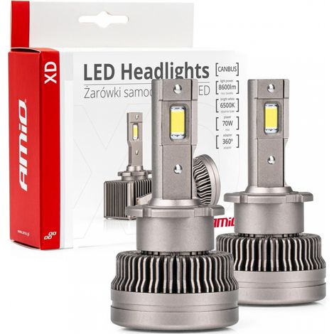 Lampadine a filamento LED serie XD D4S D4R 6500K Canbus amio-03313 (1/5)