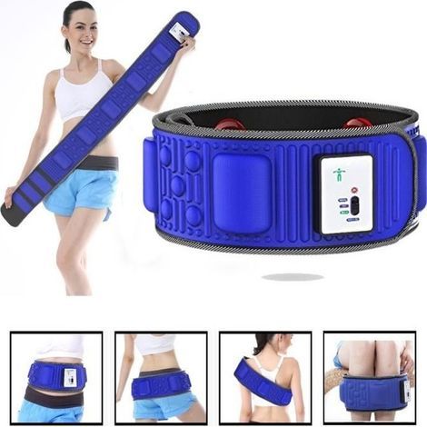 Massage Abdominale Ceinture électrostimulation Femme Vibrante Minceur Amincissante Brûler Graisses pour Epaule/Cuisse/Jambe/Hanche