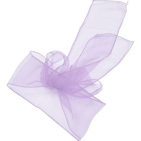 Lot de 10 ceintures pour chaise de mariage, ruban perlé, voile de chaise, nœud papillon, 17x270 cm, lavande (1/5)