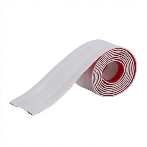 Chemin de câbles auto-adhésif en PVC, protection anti-marche au sol, conduit de câbles apparent décoratif, blanc B (1/5)