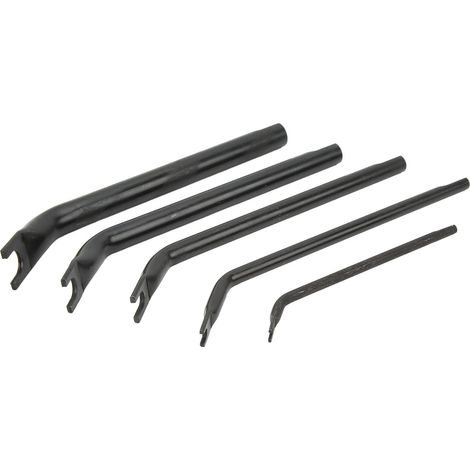 Ensemble de 5 outils de déconnexion de flexibles pneumatiques, conception à double tête haute efficacité, adapté aux systèmes de freinage des poids lourds. (1/5)
