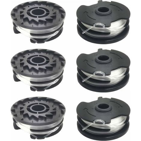 6er Set Ersatz-Garnrollen für LIDL Parkside PRTA 20-Li A1, B2, C3, PRT 550 A1, A3, PRT 300 A1 FLITI