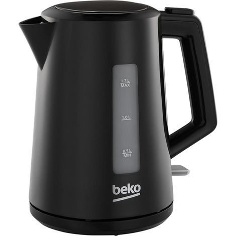 Hervidor eléctrico Beko WKM4226B 1,7 L Potencia 2200 W Negro