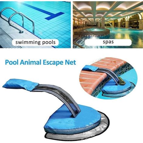 Uppblåsbar poolräddningsramp bärbar säkerhetsnät simning P (1/2)