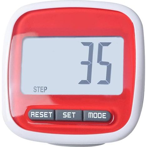 Podomètre de Marche, Compteur de Pas avec Capteur 3D, Distance Calorique et Réglage du Poids pour la Course à Pied, Le Fitness, la Randonnée (1/5)