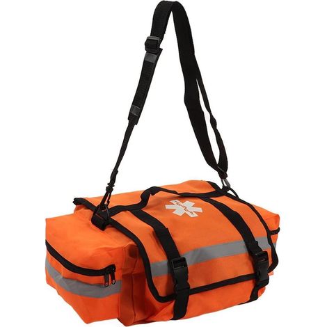 Erste-Hilfe-Tasche Oxford-Stoff mit Schultergurt und Reflektoren