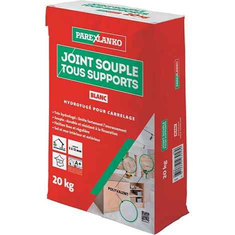 Flexible Dichtung für alle Untergründe PAREXLANKO - Weiß - 20kg - 03448