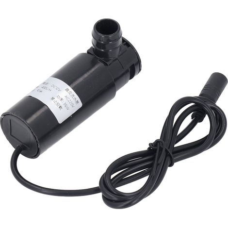 Pompe centrifuge submersible 12 V CC étanche et silencieuse pour fontaines, piscines et aquariums