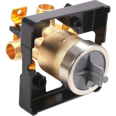 Delta Faucet R10000 UNBXHF Universal Replacement Shower Valve Body for Tub and Shower, MUMU Tub Faucet Finishing Kit (1/4)