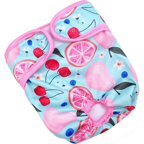 Culottes hygiéniques pour animaux de compagnie, absorbantes et respirantes, pour chiens, pour éviter les irritations menstruelles. (1/2)