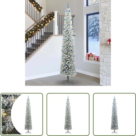 LED-Weihnachtsbaum -  Künstlicher Weihnachtsbaum mit 300 LEDs mit Ständer Grün 300 cm (1/5)