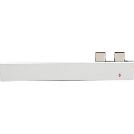 Hub double type C, transmission stable, adaptateur de carte mémoire USB type C vers PD pour ordinateur portable iOS