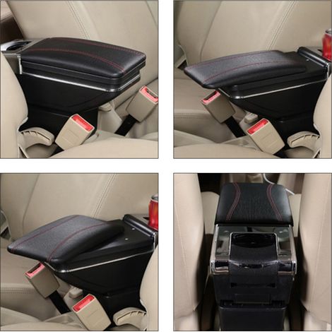 Accoudoirs amovibles et multifonctionnels pour coffre de voiture, adaptés à la réinstallation de Perodua Myvi 2018-2020 Type B (1/5)