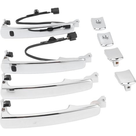 Ersatz-Türgriffset aus silbernem ABS für den Außenbereich 80640-CA012 für Nissan Rogue Murano (1/5)