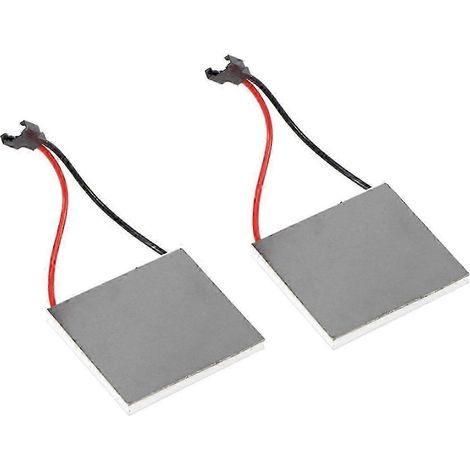 2 pièces - Générateur pour ventilateur de cheminée - Moteur de ventilateur de cheminée - Accessoires pour four et cuisinière - Générateur thermoélectrique - Gris (1/5)