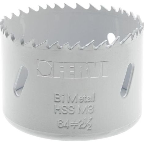 Scie a trous bimetalliques HSS pour metal 70 mm 0712/070 (1/2)