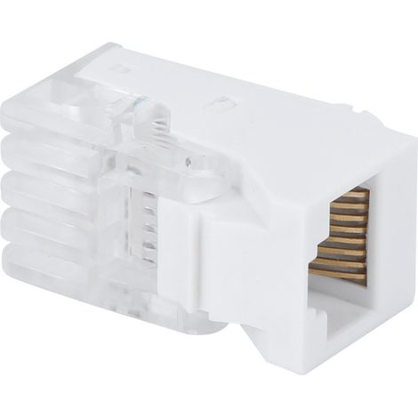 3 Stück RJ45-Modul CAT5E Werkzeugloser Computernetzwerk-Informationsanschlussbuchsenadapter (1/5)