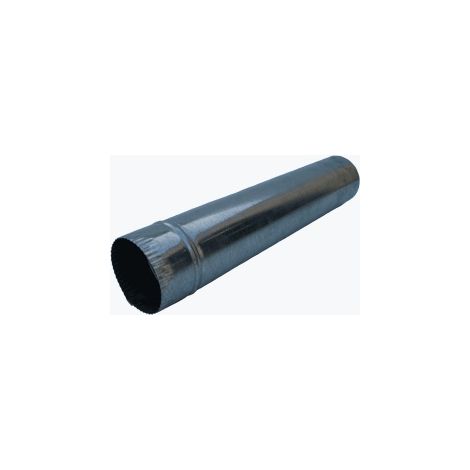 Tubo di ventilazione non zincato 150 mm 1 MB - RC 150
