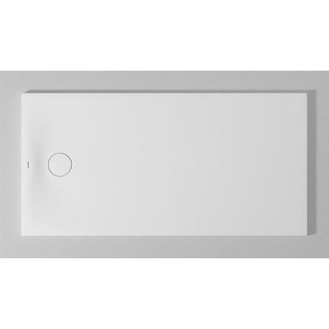 Bac à douche DU Tempano. rectangle 1500x750mm. blanc