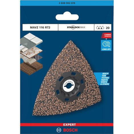 Bosch EXPERT MAVZ 116 RT2 Schleifplatte 116 mm - 2608902078 (1/5)
