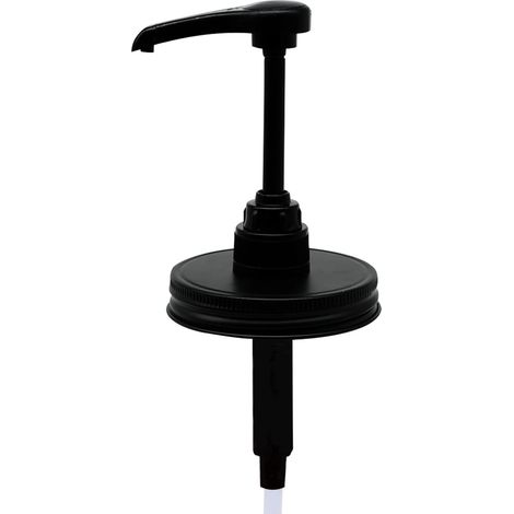 Pompe a Confiture pour Bocal Mason, Pompe Distributrice de Sirop de Café et Sauce Au Miel, Noyau de Pompe Grossier, 8CC/Pompe, Couvercles pour Bouche Normale, Étanche à Air et Aux Fuites (86 Orifices) (1/5)
