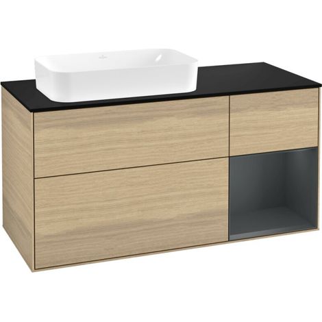 Villeroy & Boch G282HGPC Armoire sous lavabo Finion G28 (1/2)