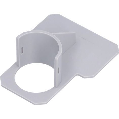 Set mit 2 grauen Schlauchhalterungen für Intex-Poolschläuche, flexibler Pumpenschlauchanschluss, Befestigungszubehör (1/5)