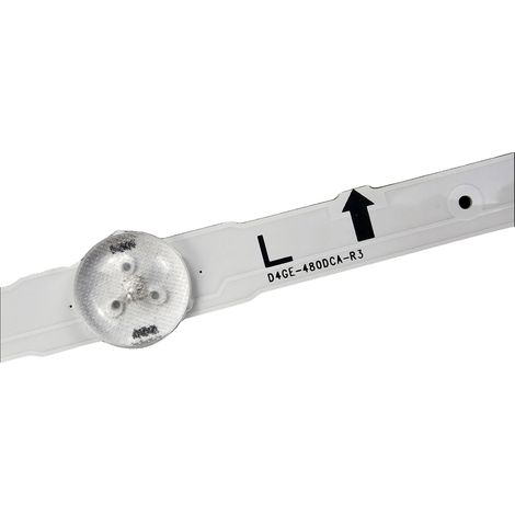 Bandeau LED, Longueur de 1005 mm, 9 Perles LED par Bande, Tension de 3 V, Compatible avec Divers Téléviseurs de 48 pouces, Le Paquet Comprend 12 Bandes (1/5)