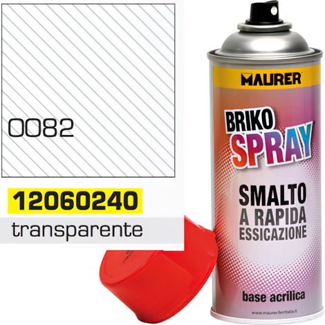 Peinture brillante transparente en aérosol 400 ml.