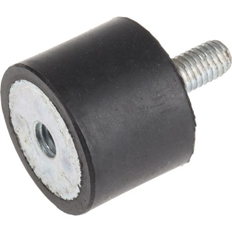 Bobine mâle à femelle RS PRO M5 Ø 20mm en Caoutchouc naturel ( Prix pour Sachet de 8 ) (1/2)