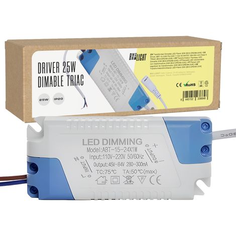 Pannello LED dimmerabile con trasformatore 25W [BX3-DRDIM-25W]
