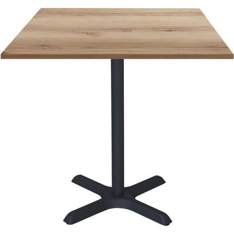 Table 70 x 70 cm - modèle Dina chêne delano